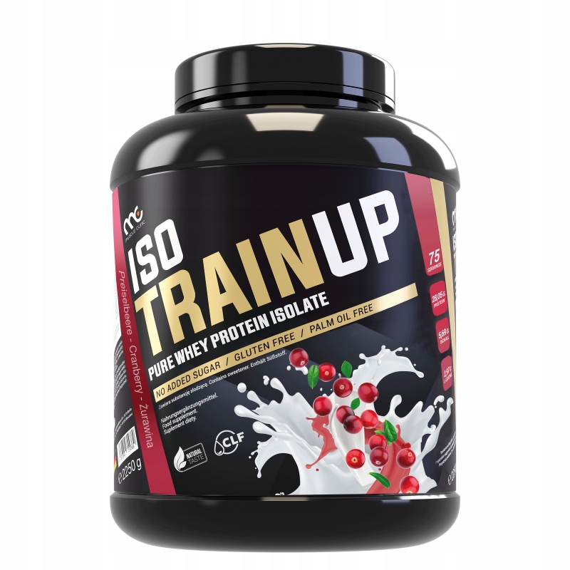 Muscle Clinic Iso Train Up 2250g Wpi proteinový izolát čistý Top