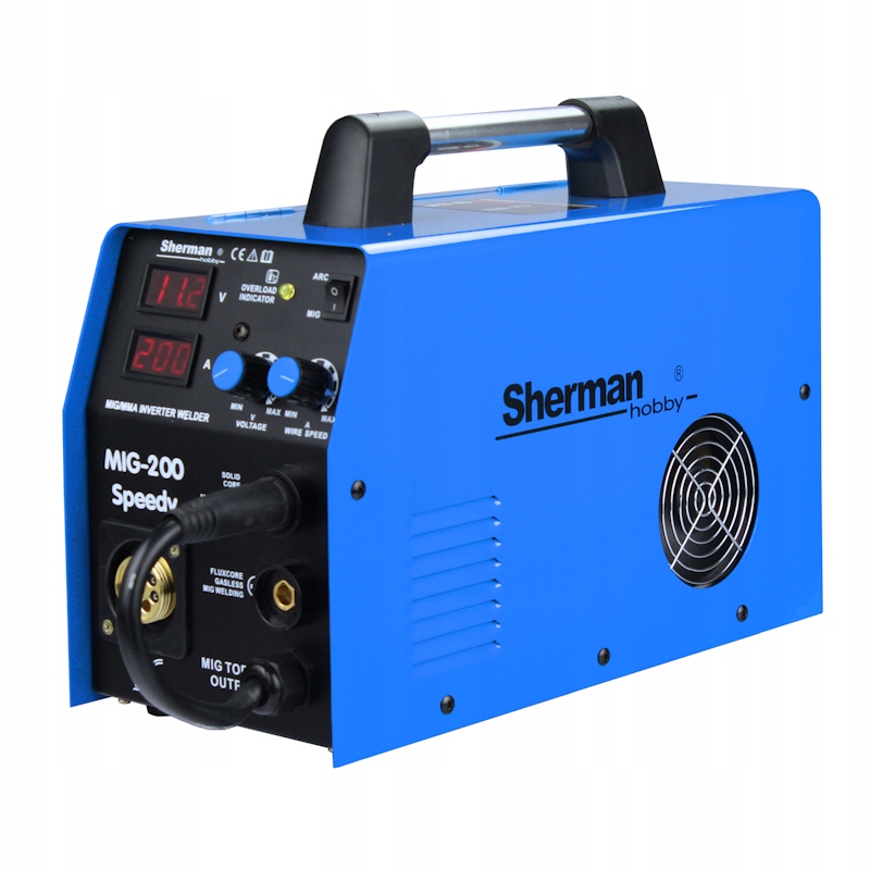 Spawarka MIGOMAT MIG 200 SPEEDY MMA 200A SHERMAN Marka Sherman