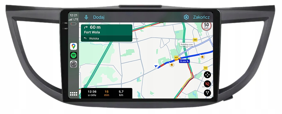 Honda Cr-v 2012-2018 Rádio Navigace Android TS20 12GB/256GB 2K Qled