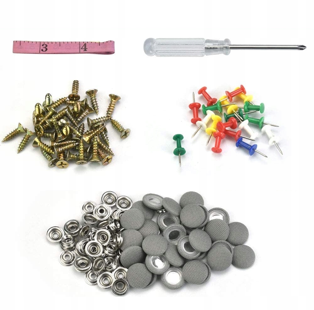 Zestaw do naprawy podsufitek samochodowych 60szt. EAN (GTIN) 0726754310188