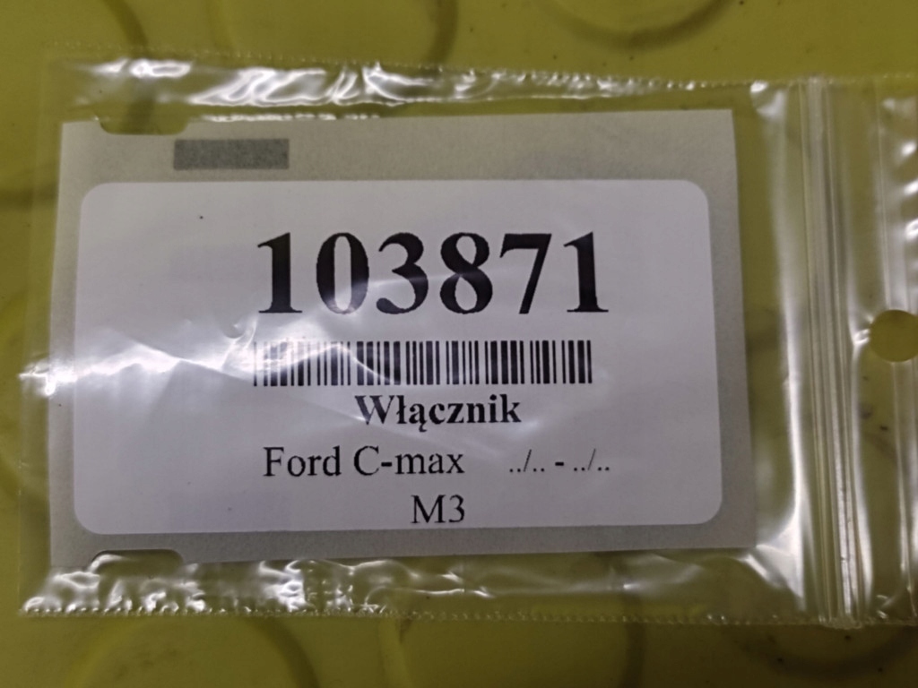 FORD C-MAX Schalter Leuchten 7M5T13A024EA