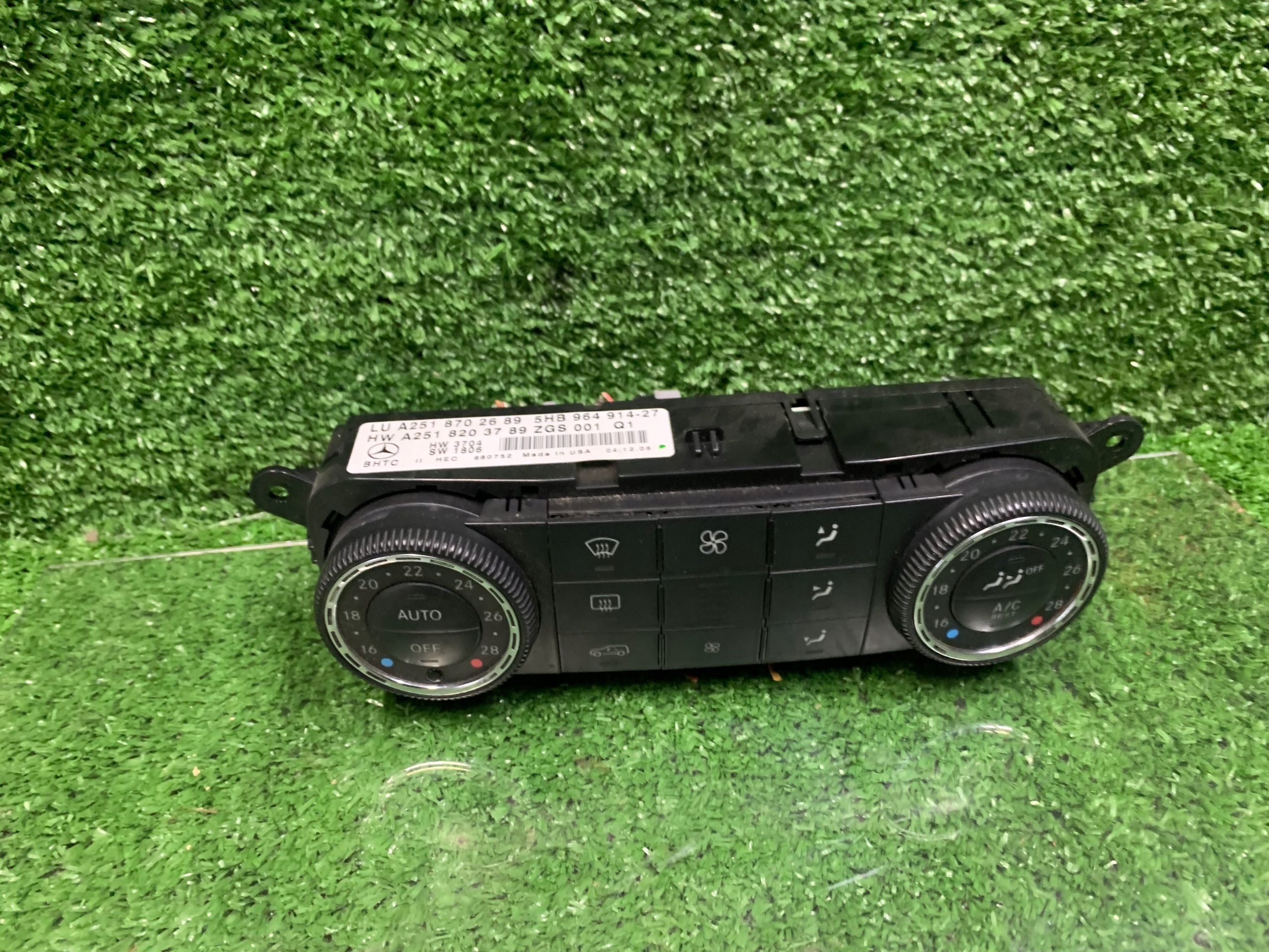 Unite commande clima Mercedes W251 A2518702689