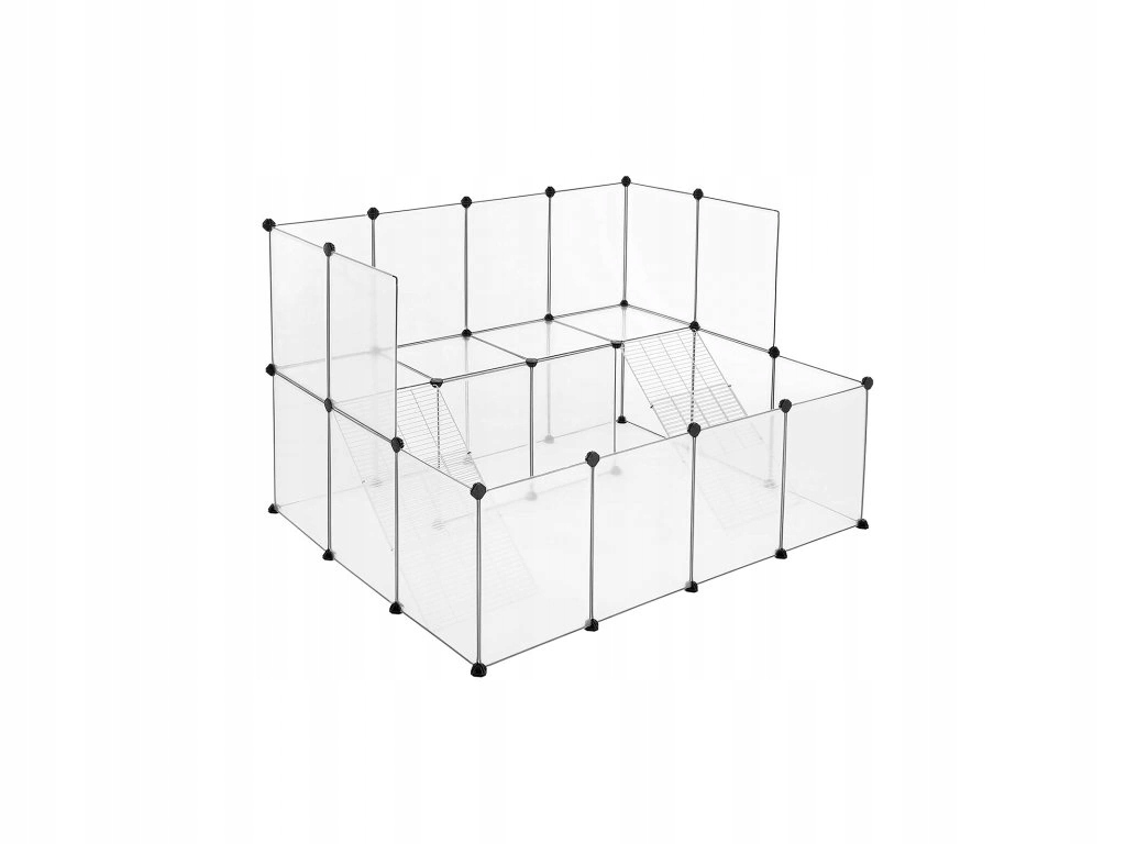 Levně Ohrádka pro drobná zvířata Femino 143x108 cm čirá