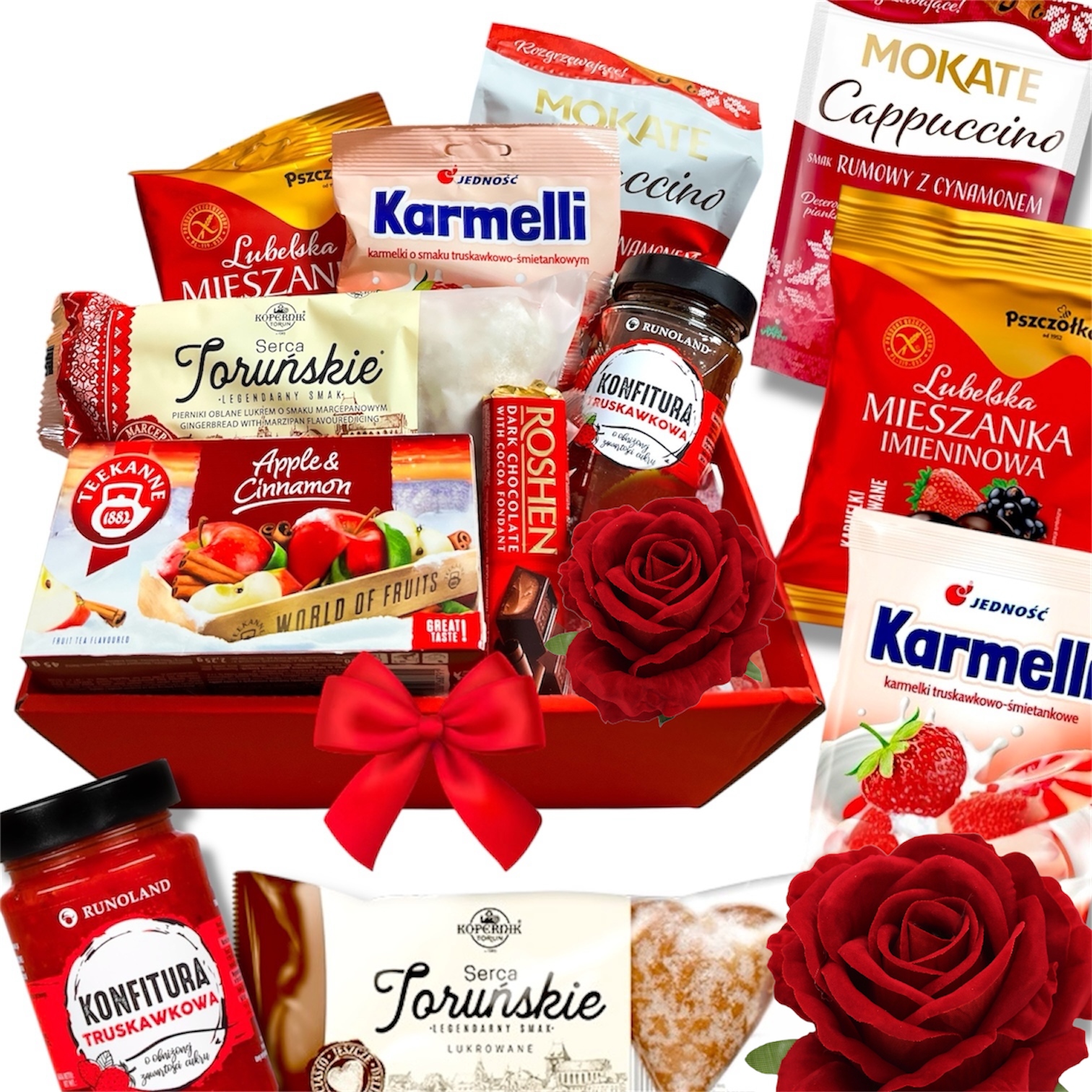 Zestaw prezentowy Kosz prezentowy na Urodziny Dla Mamy Babci Taty