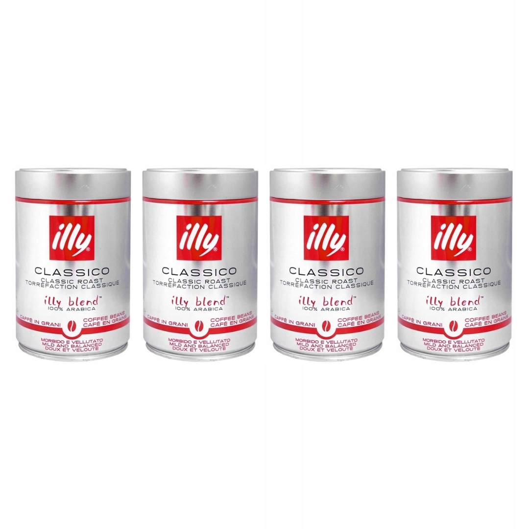 Italská Káva zrnková Illy Espresso Dolce Gusto 250 g v originální plechovce