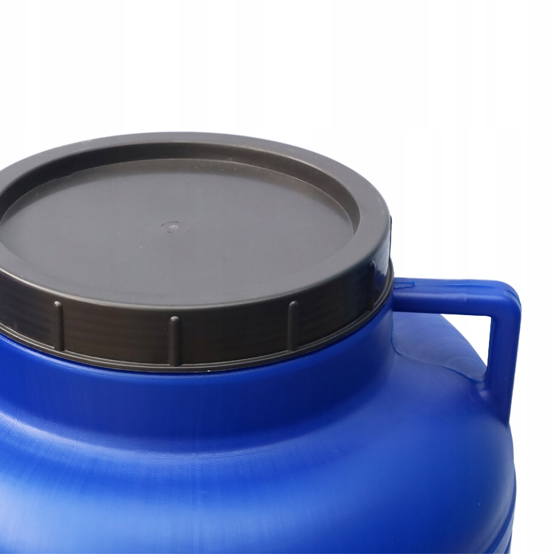 Beczka plastikowa okrągła 60L uchwyty ATEST Marka Sterk