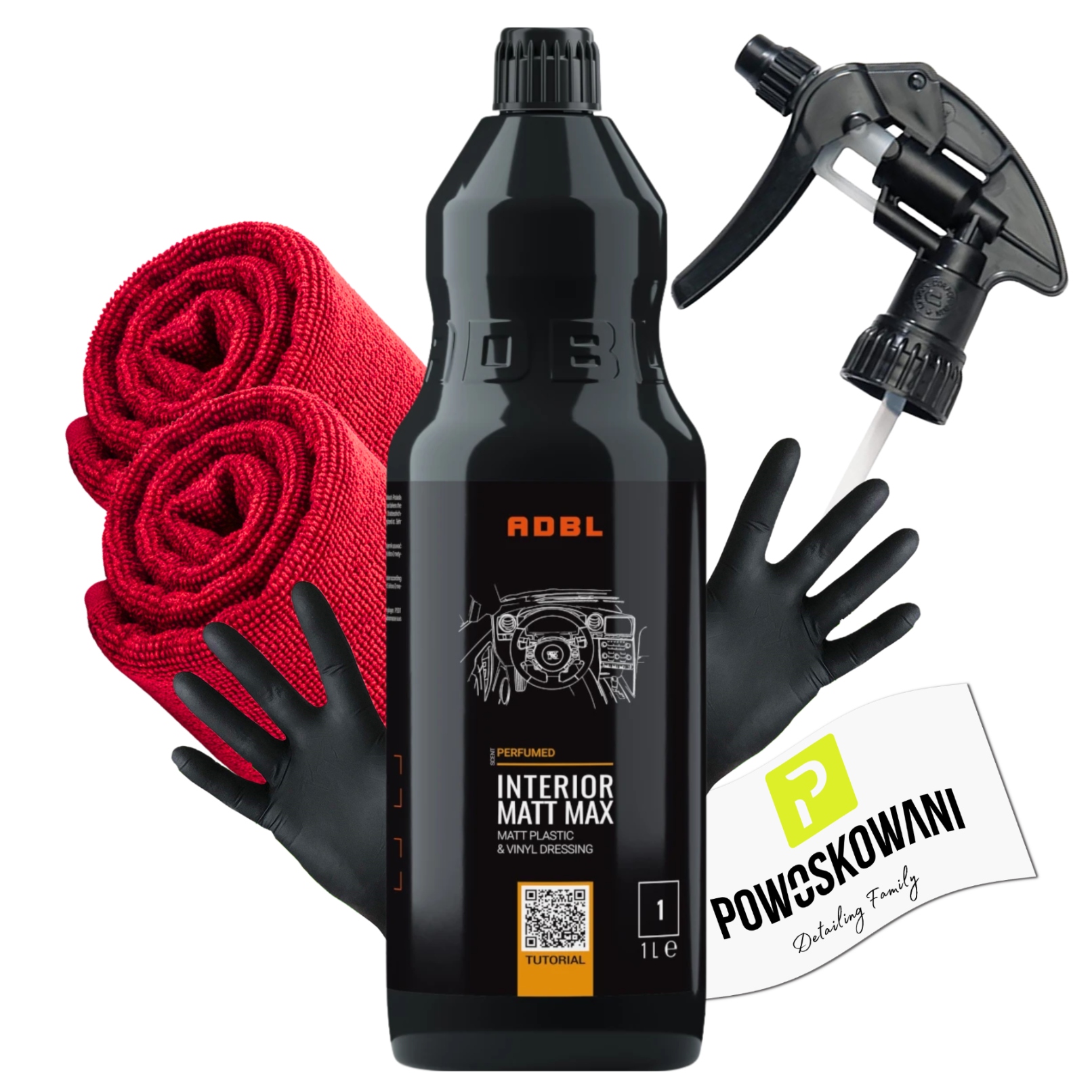 Adbl Interior Matt Max 1 L Matowy Dressing Do Wnętrza Plastików Kokpitu