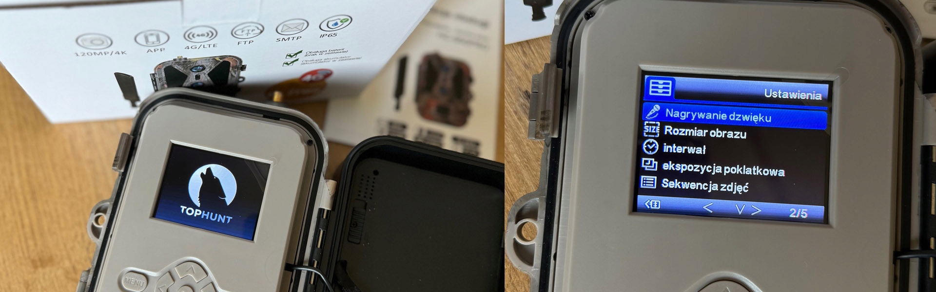 Fotopułapka Gsm Kamera leśna sim Podgląd na żywo HC-950Pro Chmura Rozdzielczość 120 Mpx