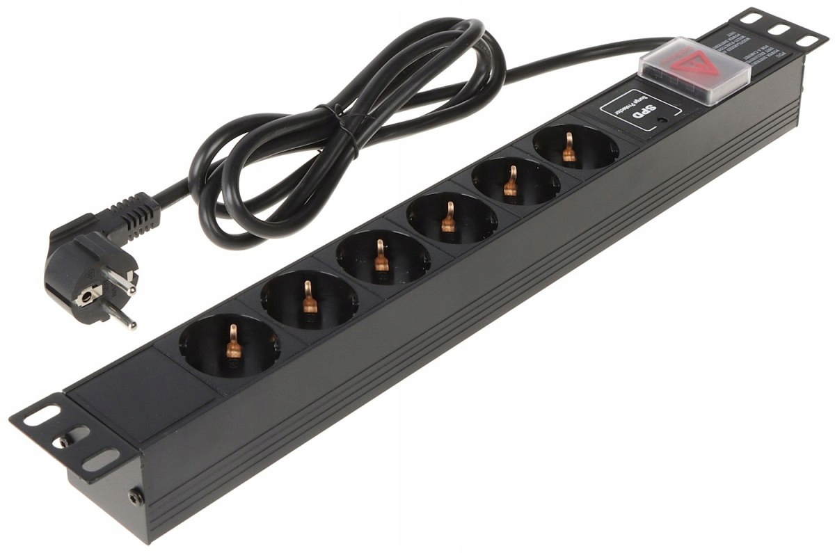 Zásuvková Lišta L19/6VP