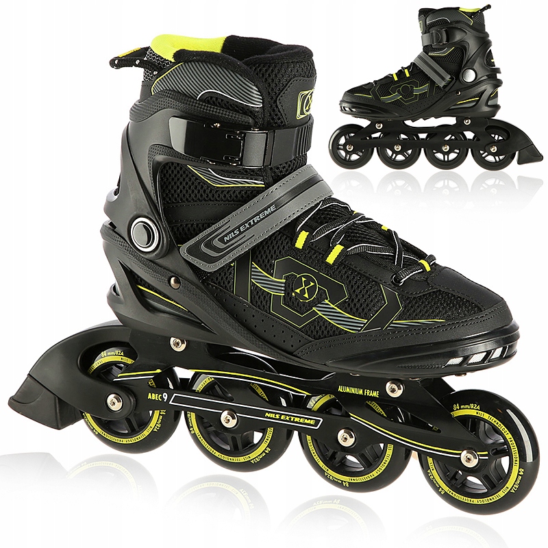 Brusle 2V1 Nils Kolečkové Brusle Pro Rychlou Jízdu Kaučuk 41