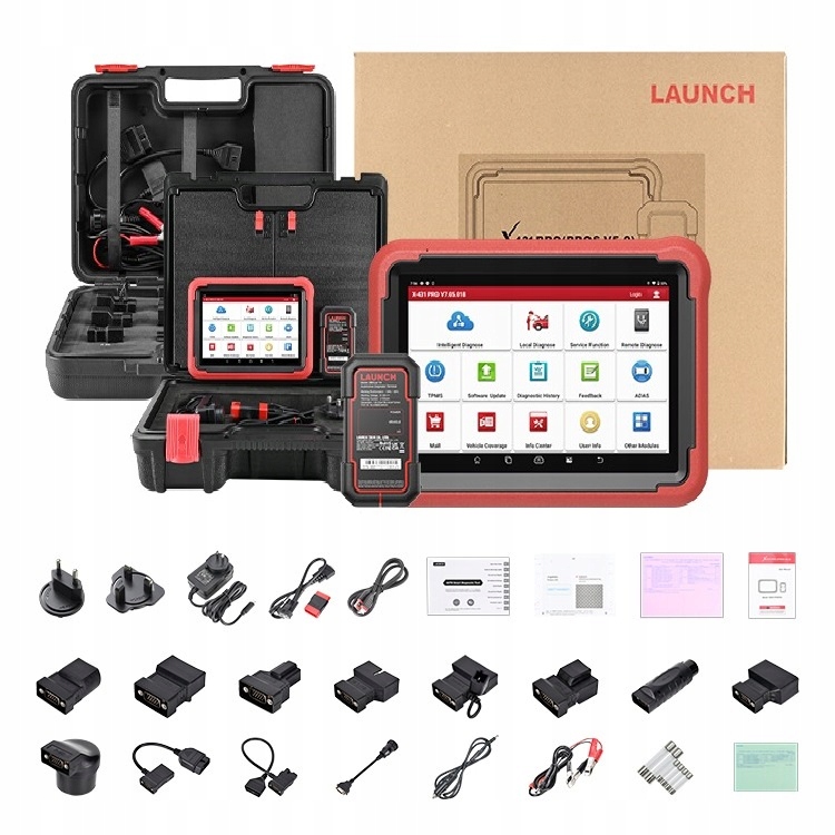Launch X-431 Pros V5.0 2025 24 msc aktualizácia Canfd Doip Dealer Pl