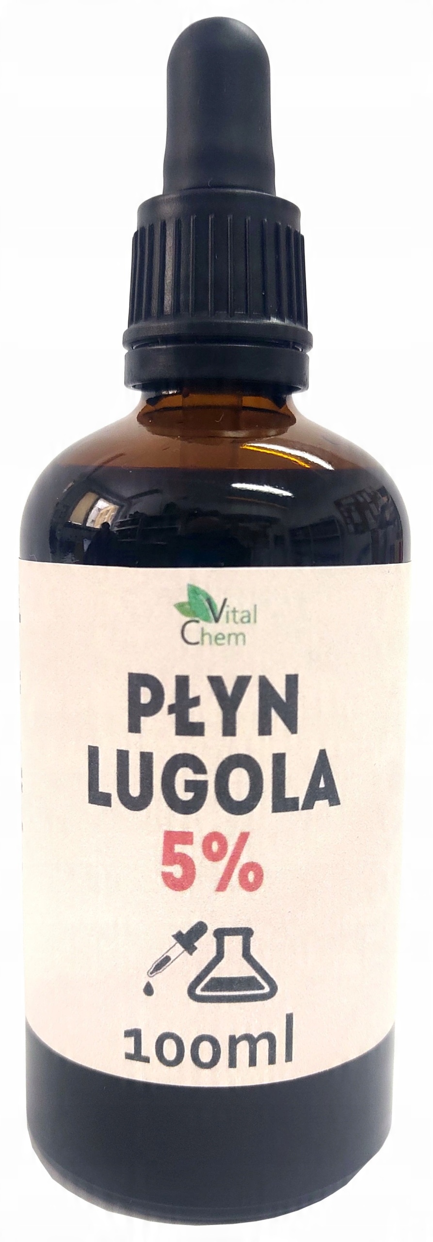 

Płyn Lugola 5% 100ml Jodek Potasu Czda VitalChem