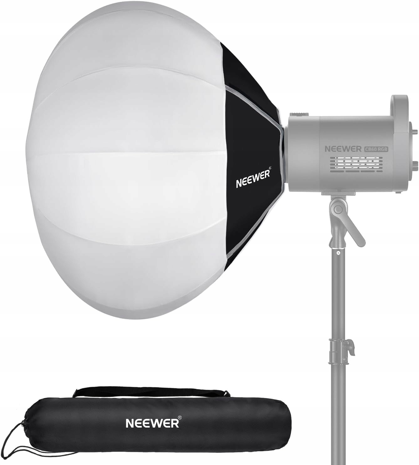 Softbox Difuzér Modifikátor Světla Pro Lampu Neewer 50 CM Bowens