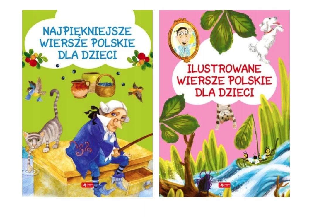 

Wiersze polskie dla dzieci 2w1 Zestaw wierszyki