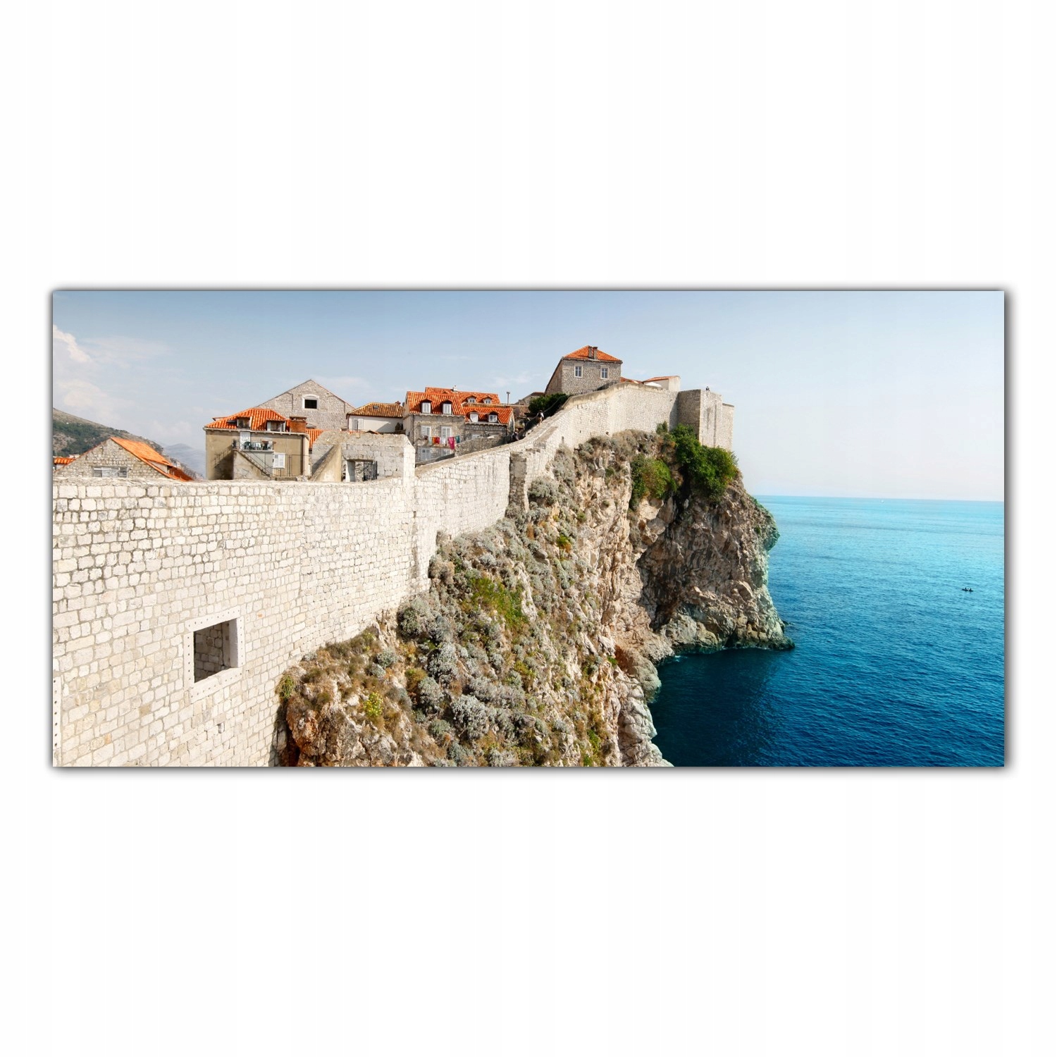 Město Dubrovník 100x50 Tvrzené skleněné panely