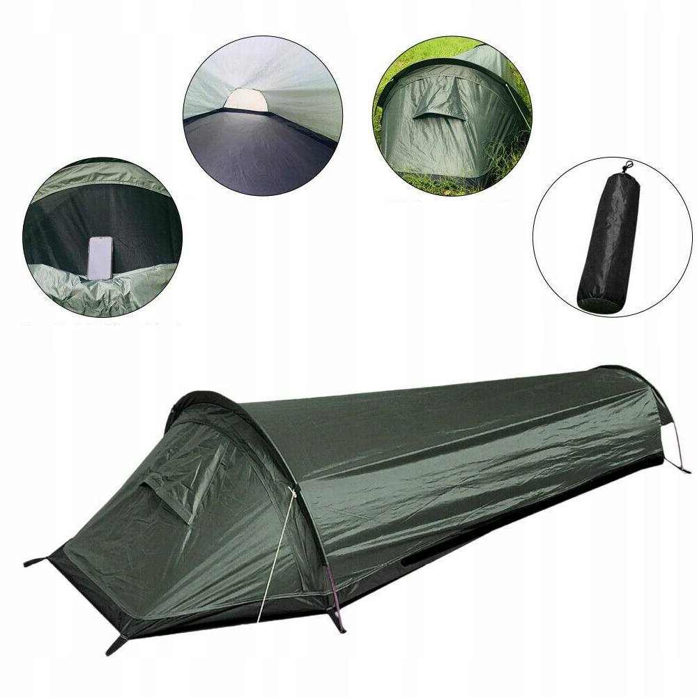 NAMIOT JEDNOOSOBOWY 1KG 1 OSOBOWY TURYSTYCZNY Model NAMIOT JEDNOOSOBOWY