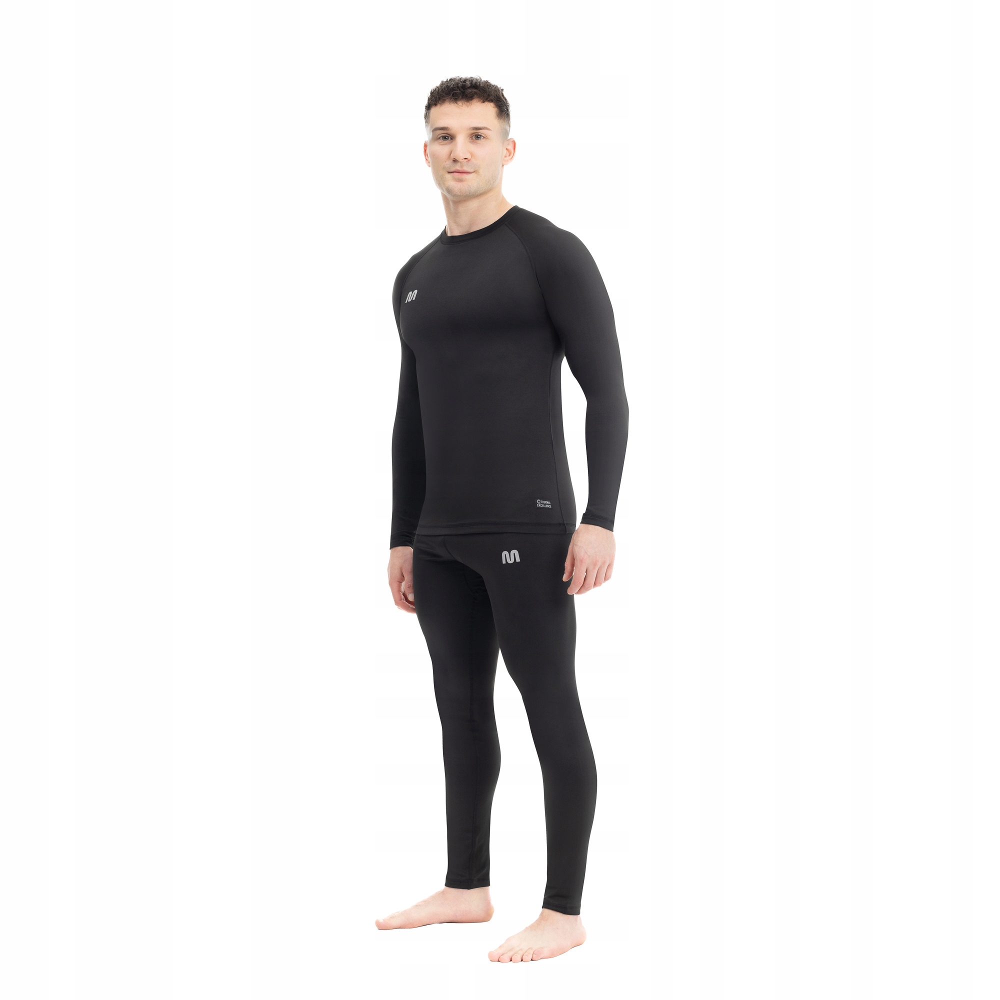 Termoaktivní Spodní Prádlo Pánské Termoprádlo Komplet Sada Na Zimu L