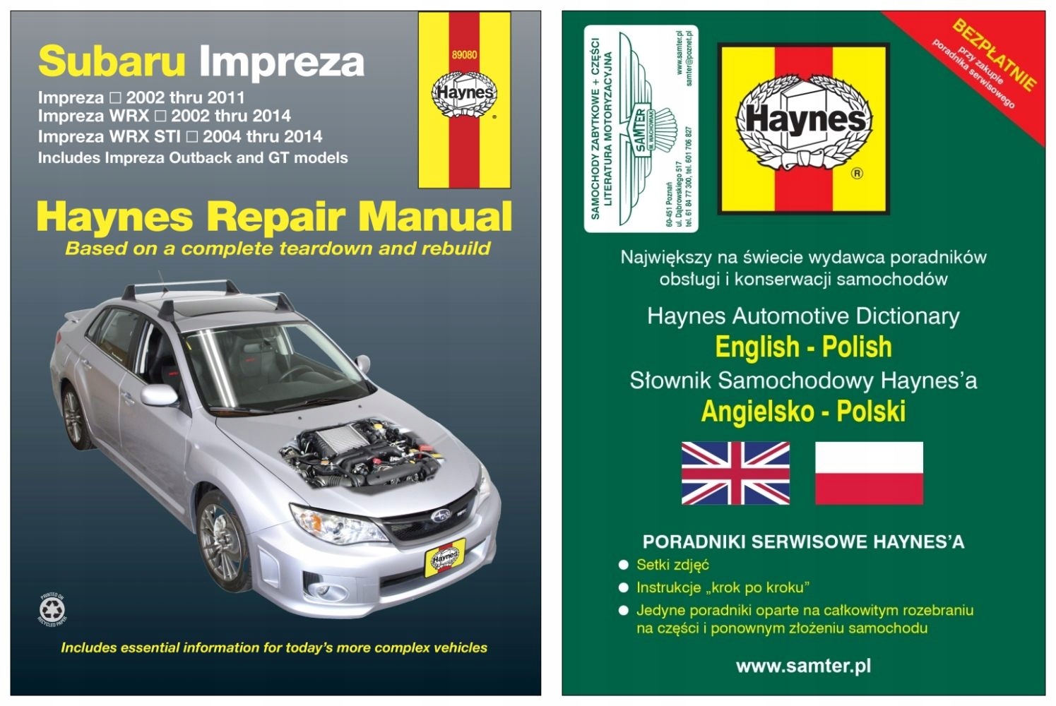 Subaru Impreza / WRX / STI (2002-2014) руководство