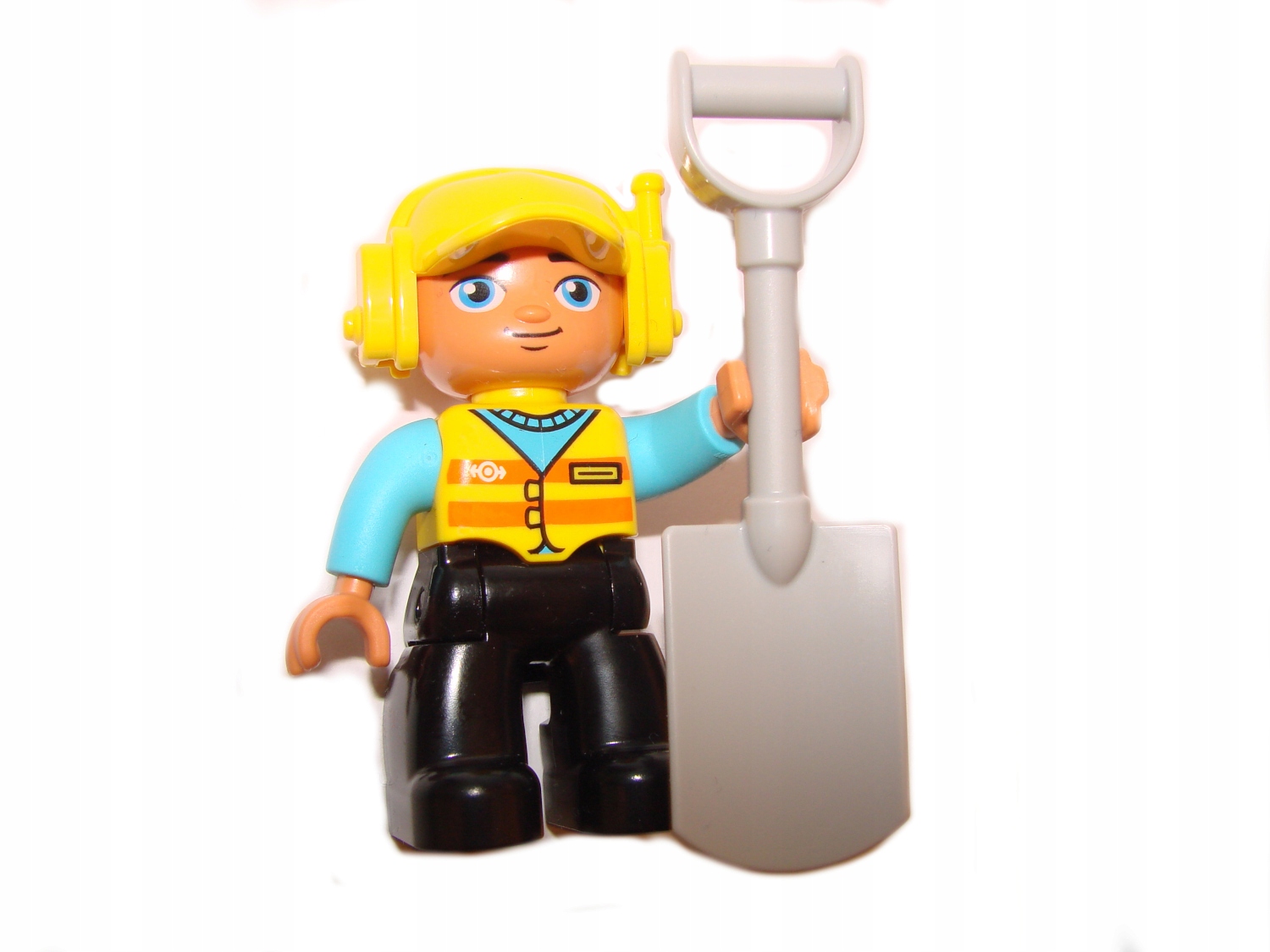 

Ts Nowe Lego Duplo figurka tata Robotnik Łopata