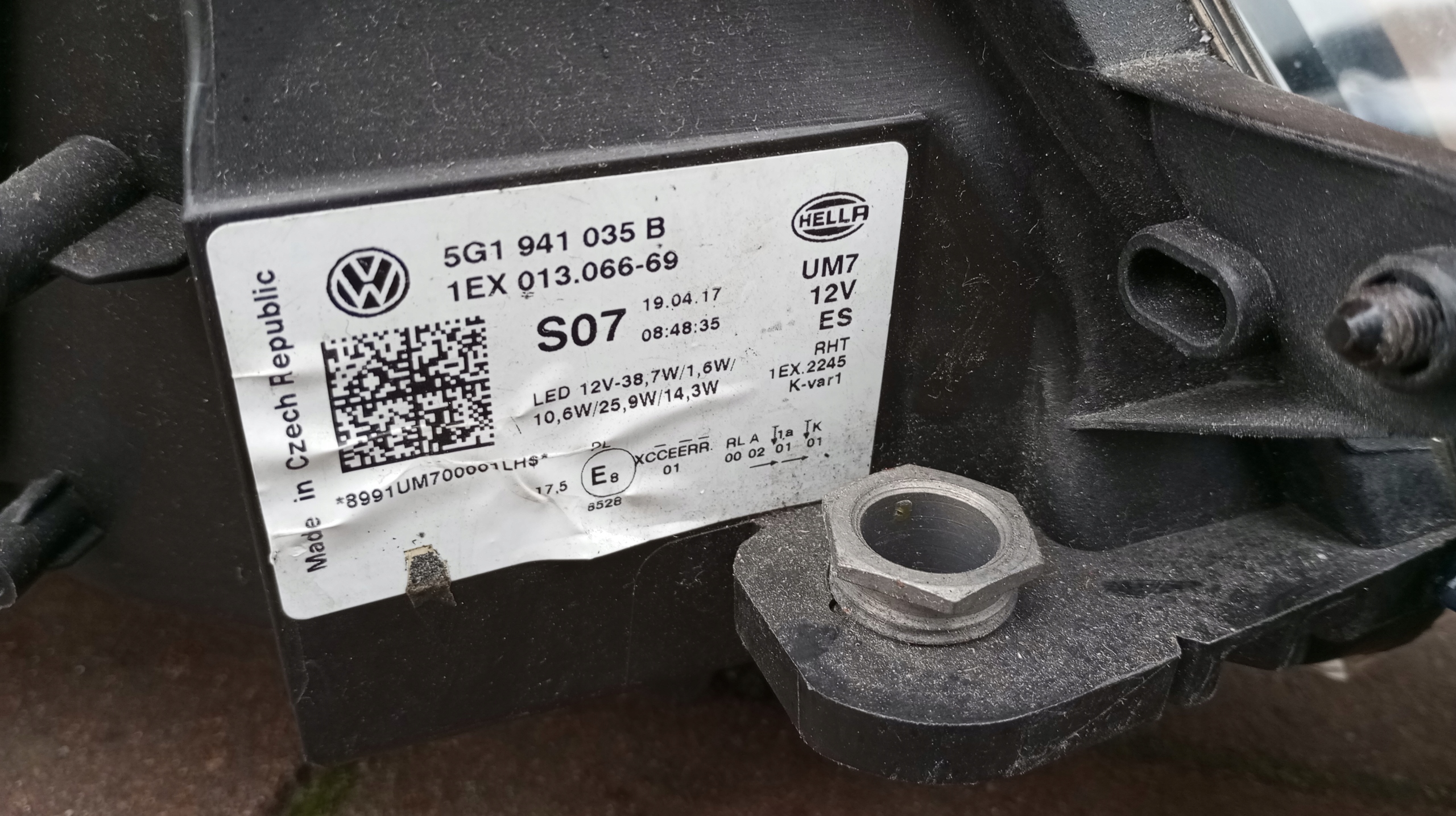 Frontscheinwerfer VW Golf VII 5G1941035B LED Links Scheinwerfer Headlight - Thumbnail 12
