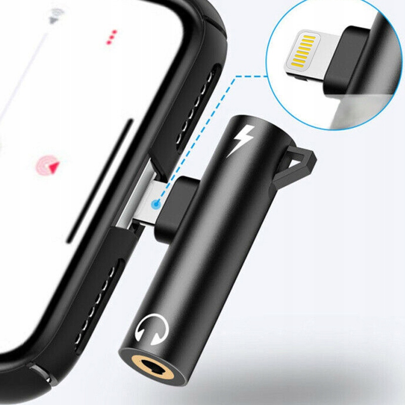 ADAPTER PRZEJŚCIÓWKA AUDIO LIGHTNING do MINI-JACK Marka inna marka