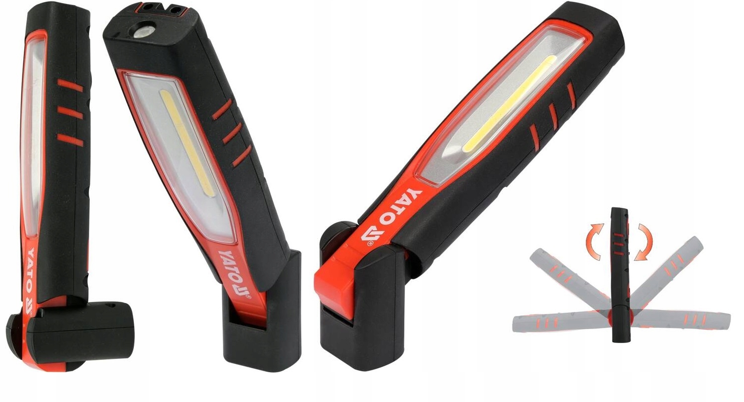 YATO LATARKA WARSZTATOWA 1000LM LED 10W AKUMULATOR LI-ION YT-08524 EAN (GTIN) 5906083099847