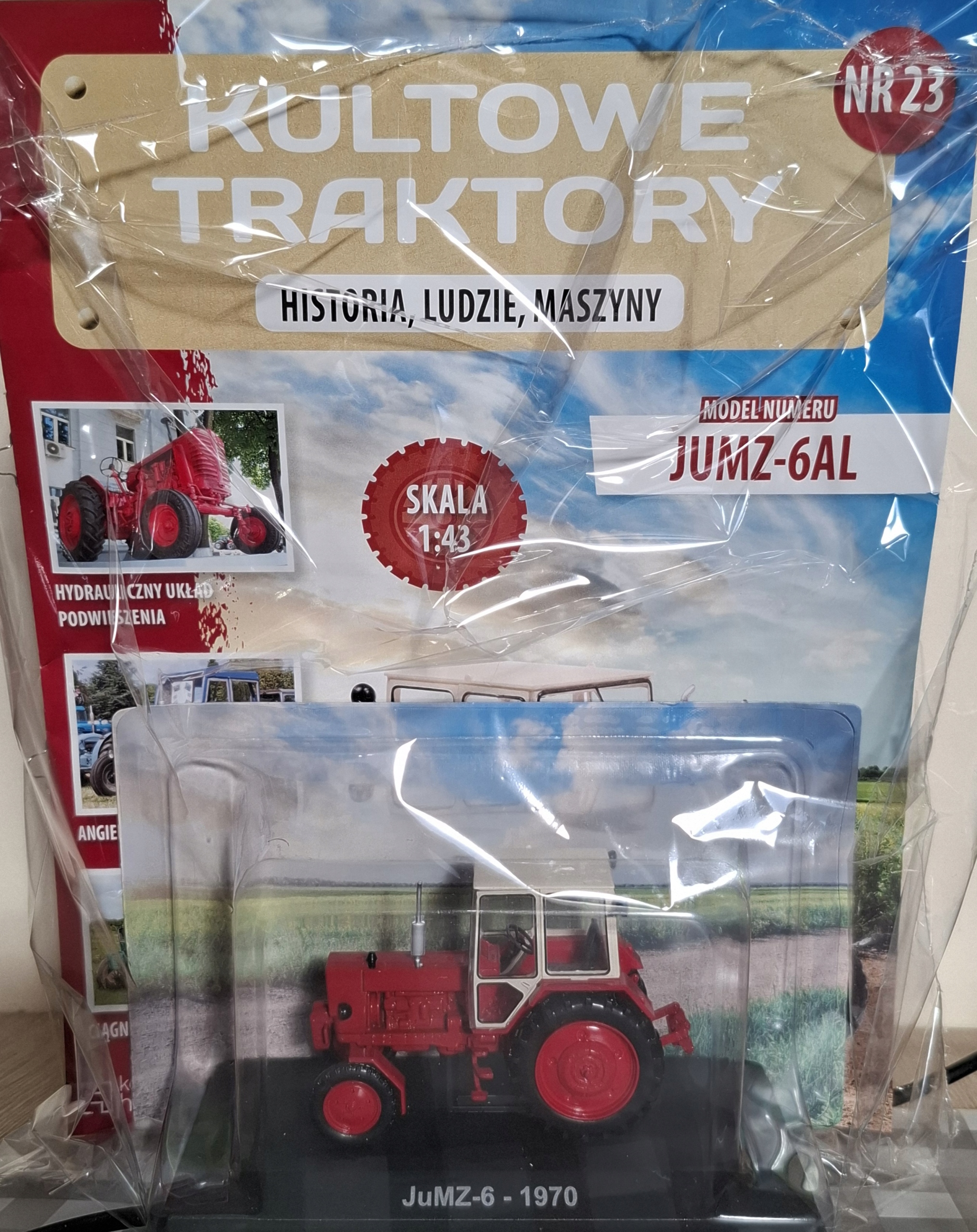 Hachette 1:43 - Kultowe Traktory nr 23 - JUMZ-6