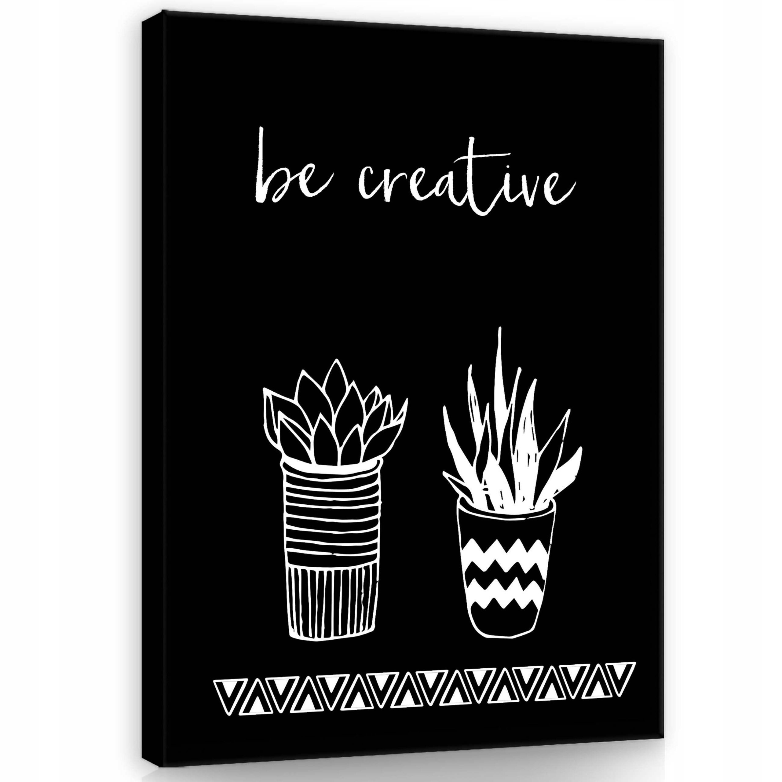 Obraz 60x80 nebo kreativní geometrické rostliny minimalismus inspirace