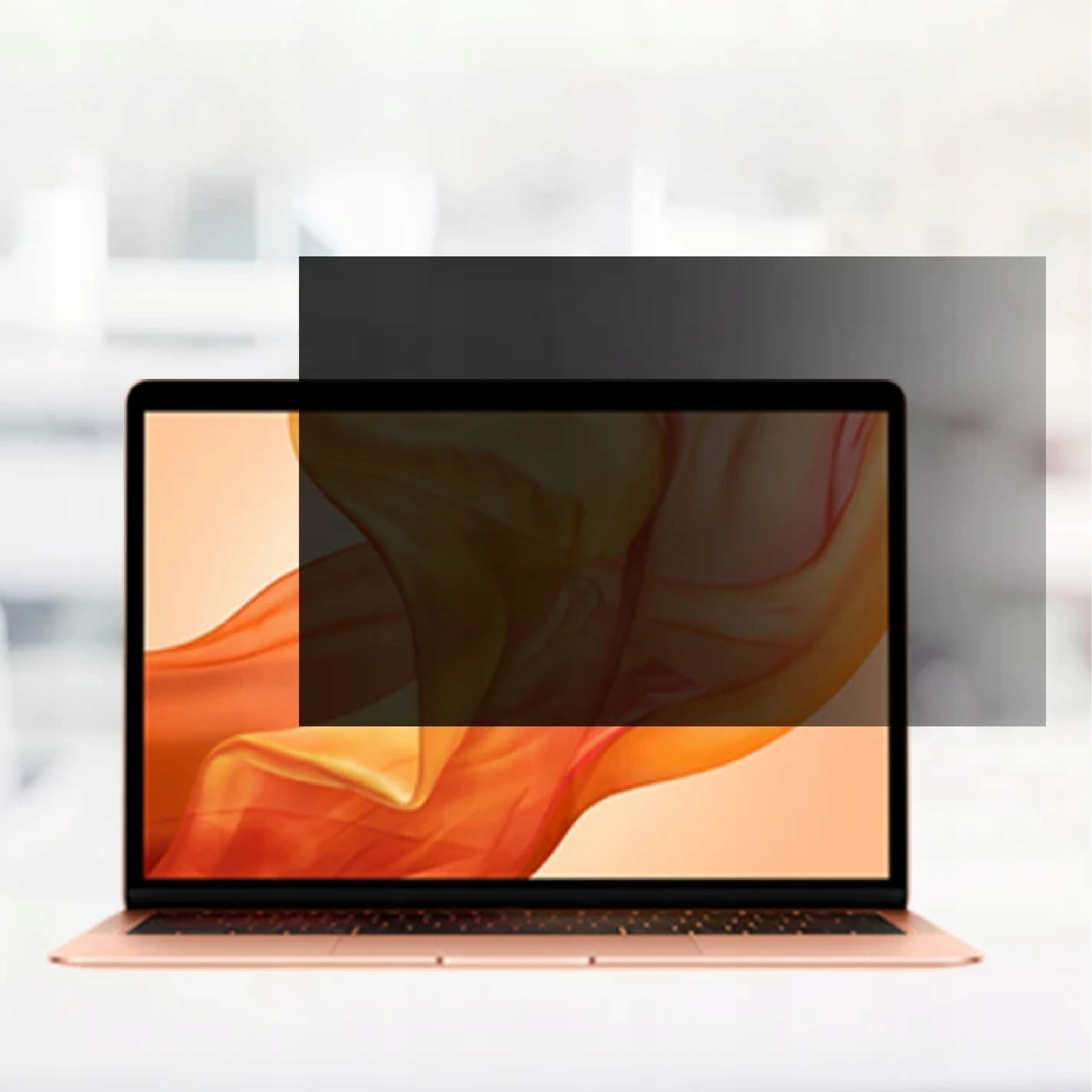 FILTR PRYWATYZUJĄCY na monitor - ochrona danych RODO - 15,6" 344,7x194 mm Marka inny