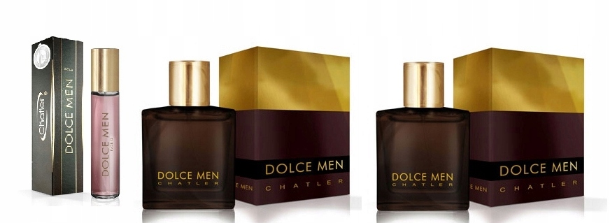 Chatler Dolce Men Gold 2x100 ml 30 ml Edp Set