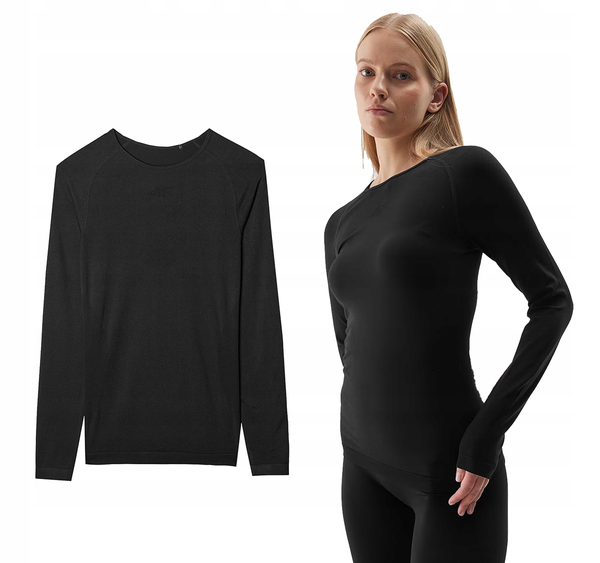 Dámské termoaktivní spodní prádlo 4F F152 bezešvá halenka nahoře M/L