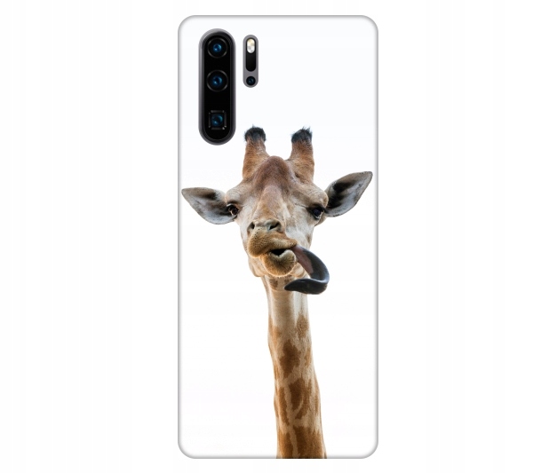 

Etui pokrowiec do Huawei P30 Pro Zyrafa smieszne z