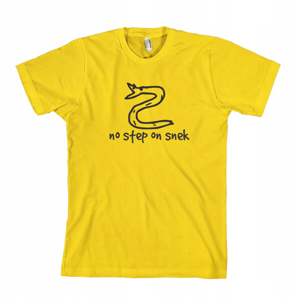 

No step on snek koszulka męska