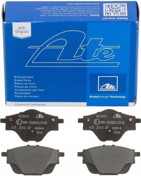 爪痕 ATE KLOCKI HAMULCOWE TYŁ 13.0460-3872.2 4006633422529 za 187.51PLN