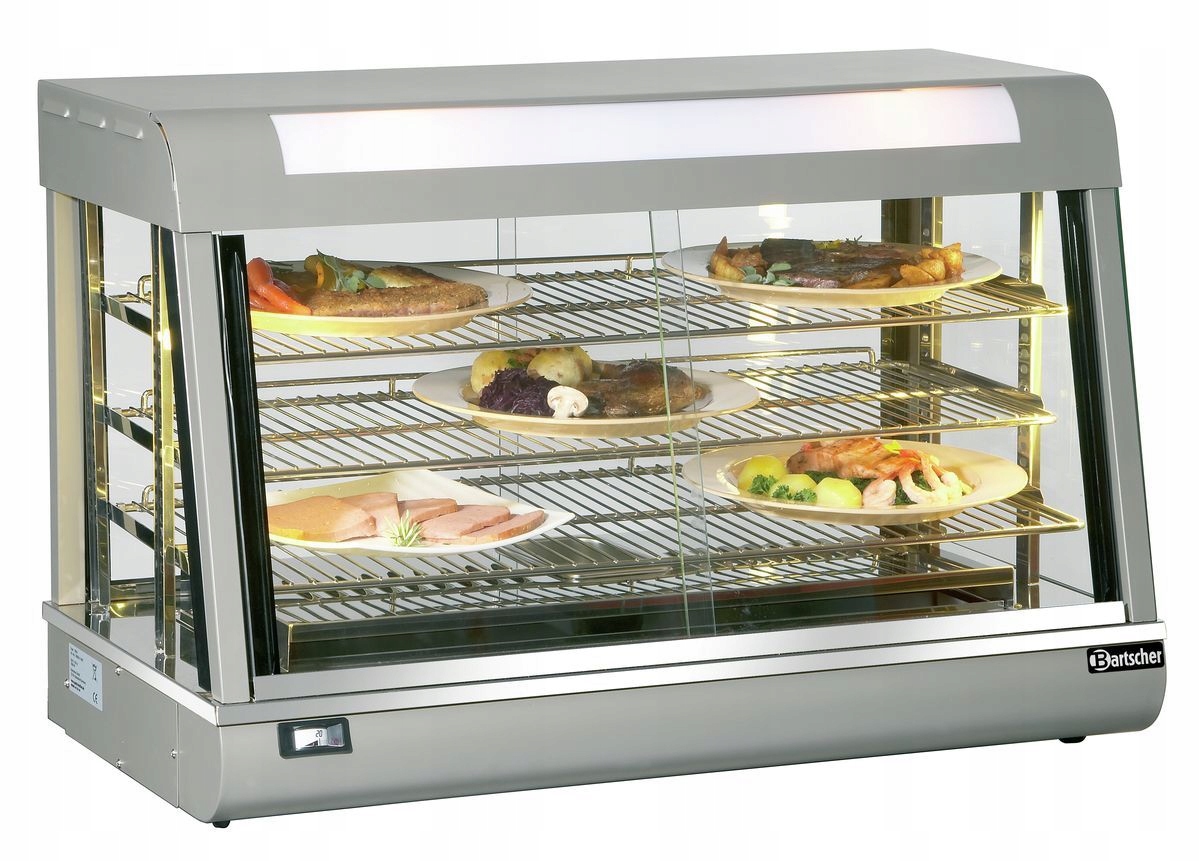 Witryna grzewcza 152L 3 poziomy 30-90 °C BARTSCHER Deli II