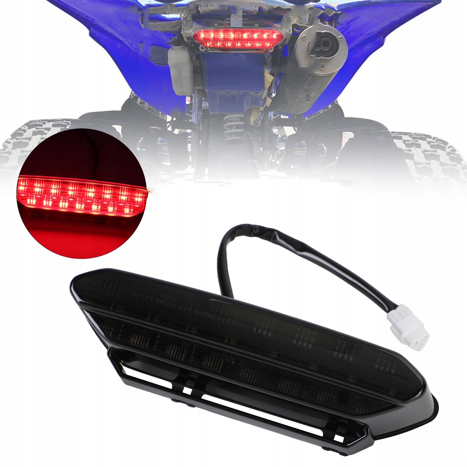 Zespół światła tylnego dla Yamaha YFZ450 2006-2009 Numer katalogowy części 64566