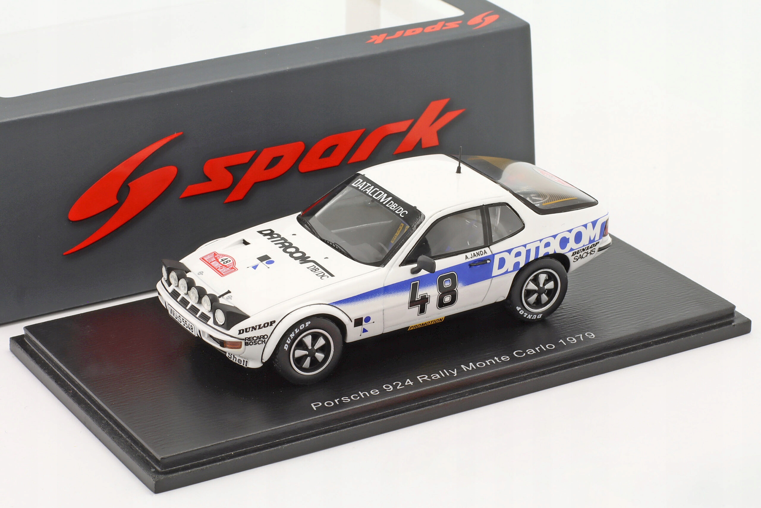Spark Porsche 924 Carrera Gts #48 A.Janda Rallye Monte Carlo 1979 1:43