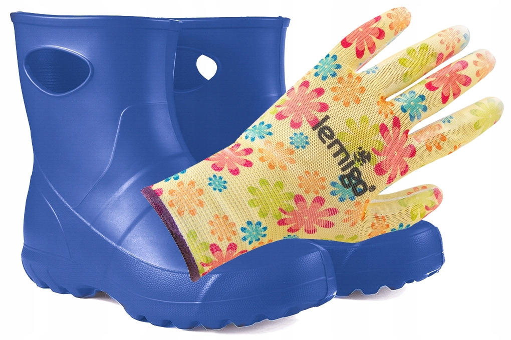

Lemigo Garden 752 Gumowce Kalosze z Pianki blue 36