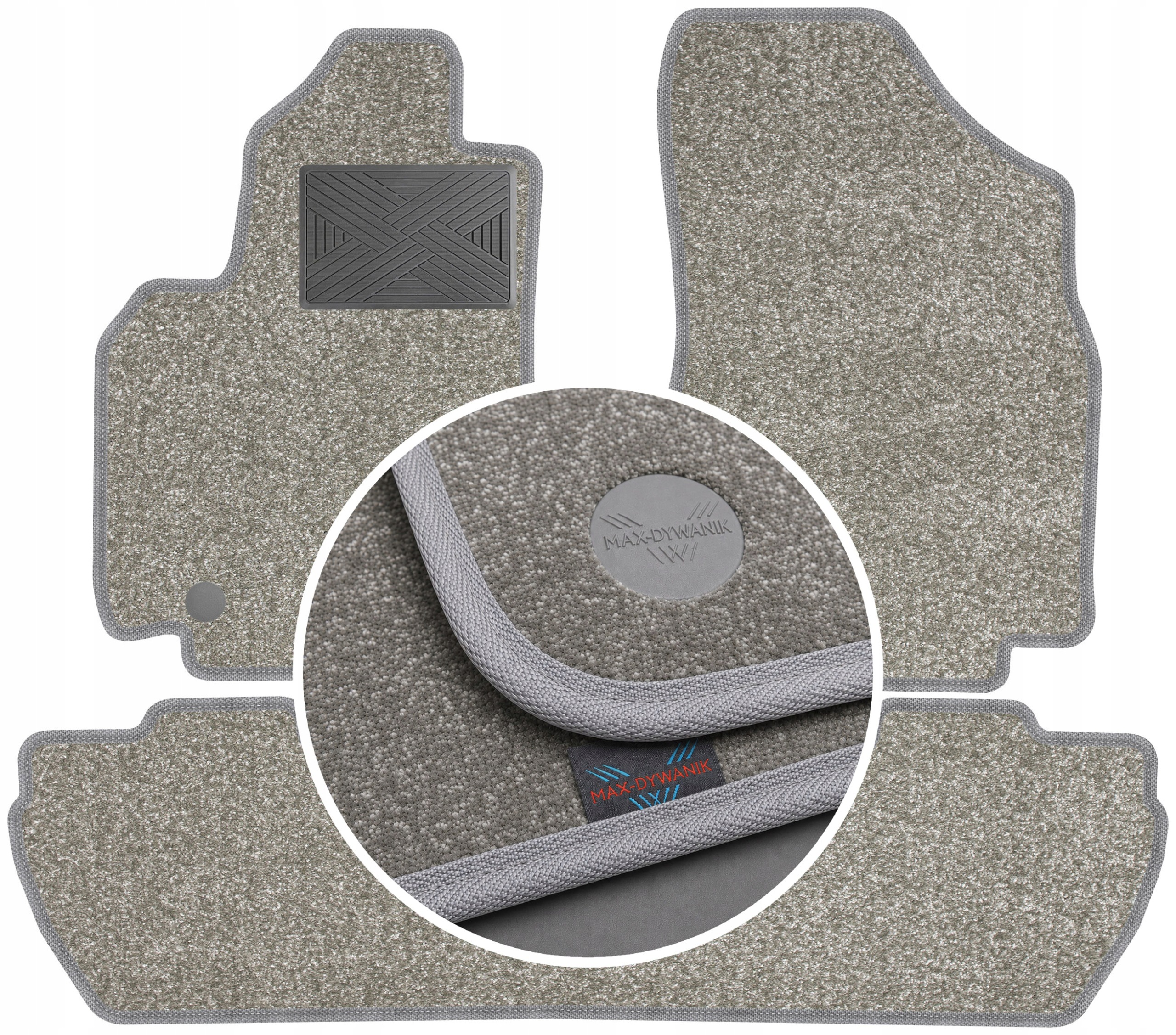 Citroen Berlingo II 2008-2018 Koberce do auta Perl-Line 12 mm