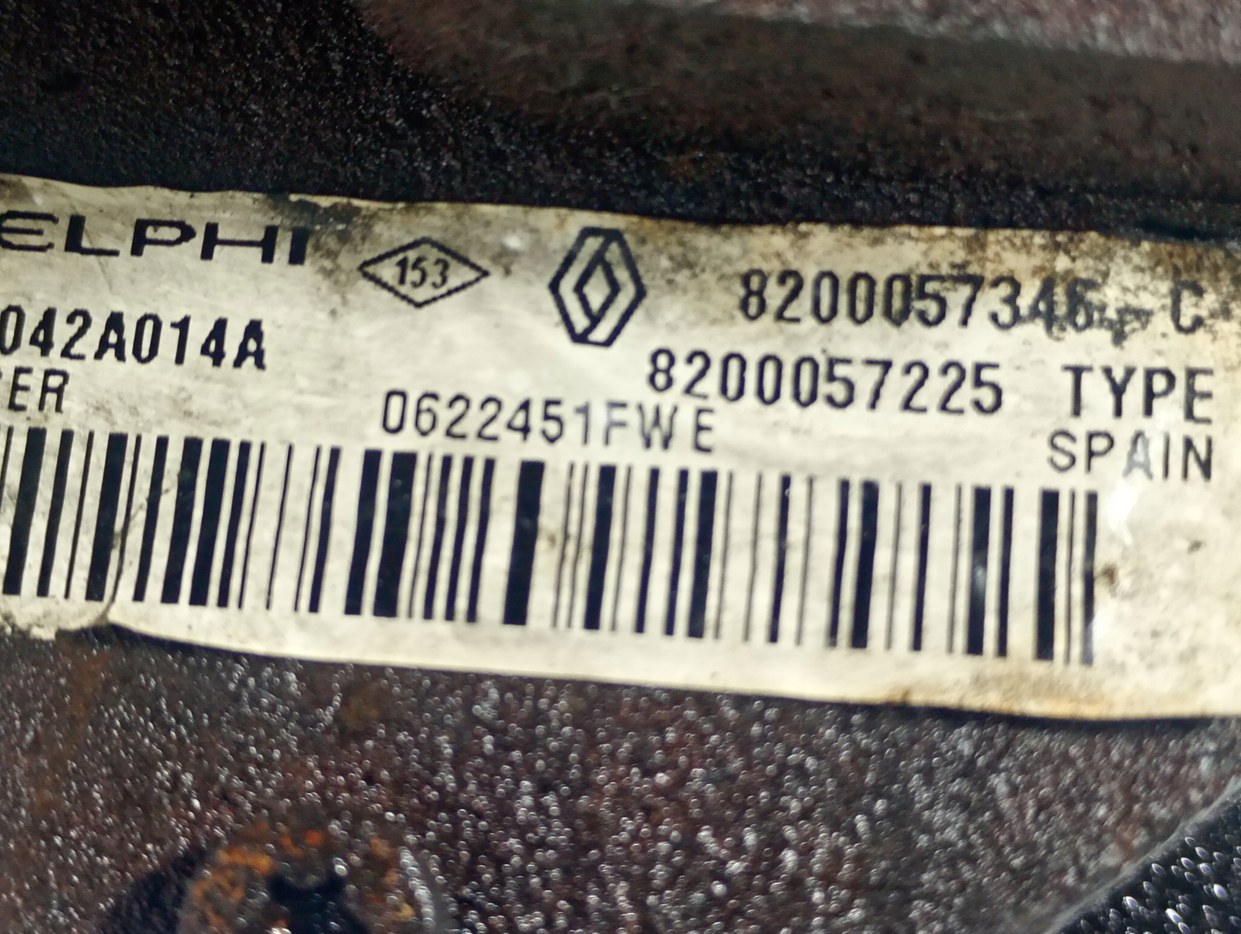 Einspritzpumpe OE 8200057225 Renault Scenic 2 II 03-09