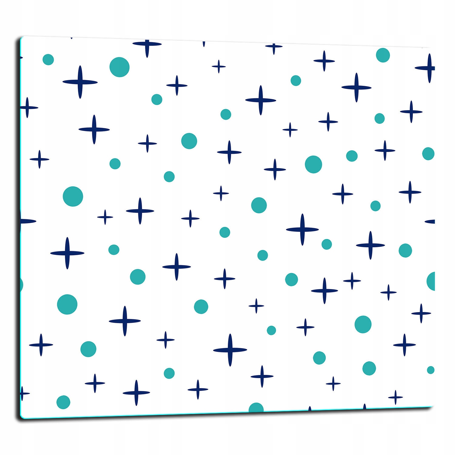 Skleněná Deska Ochranný Panel 65x60 Vzor 7v1