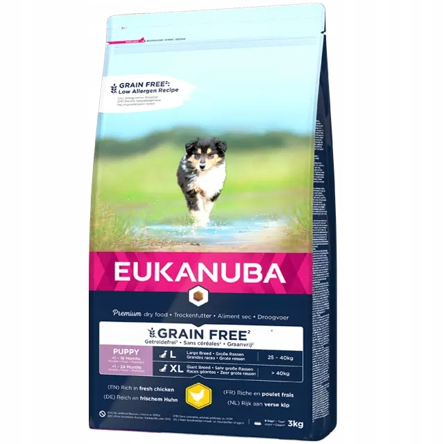 Eukanuba Grain Free Large 12 kg karma dla dorosłych psów dużych ras