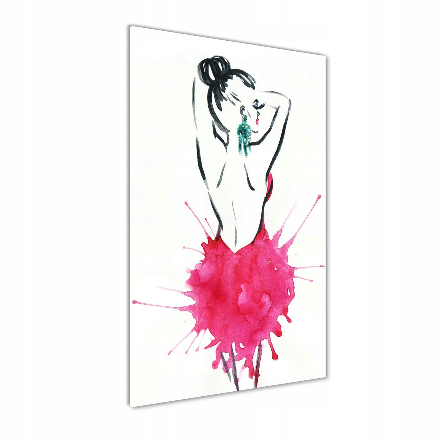 

Foto obraz szkło akrylowe Ilustracja mody 70x140cm