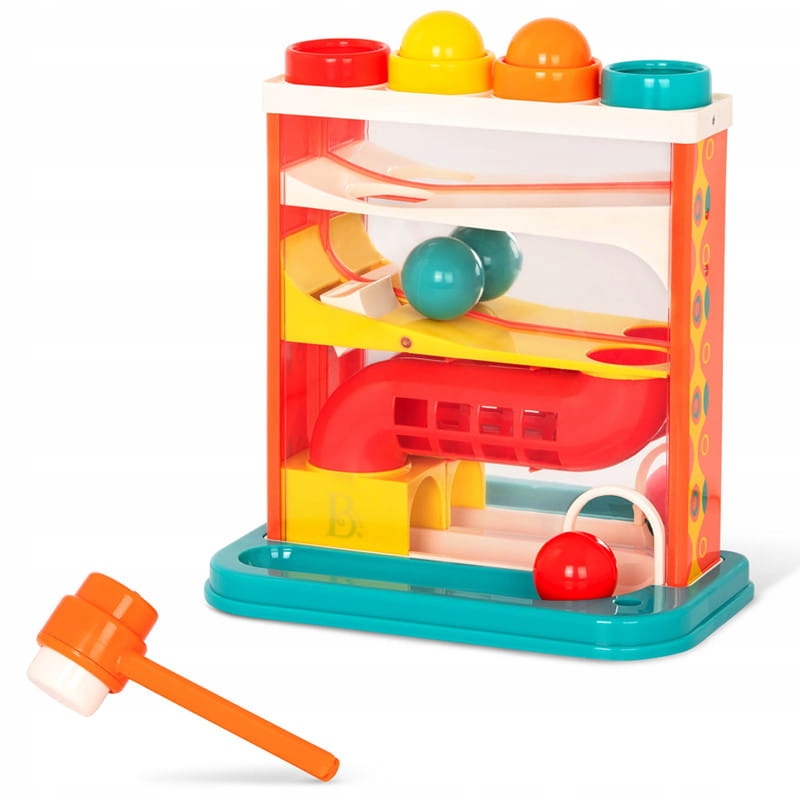 

B.toys kulodrom przebijanka zjeżdżalnia dla kulek
