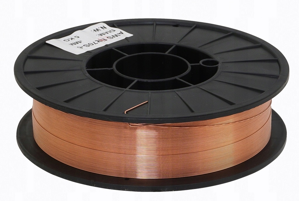 DRUT SPAWALNICZY MIGOMATU SPAWARKI SPAWANIA MIG/MAG ROLKA SZPULA 1,0mm 5KG Kod producenta V75131