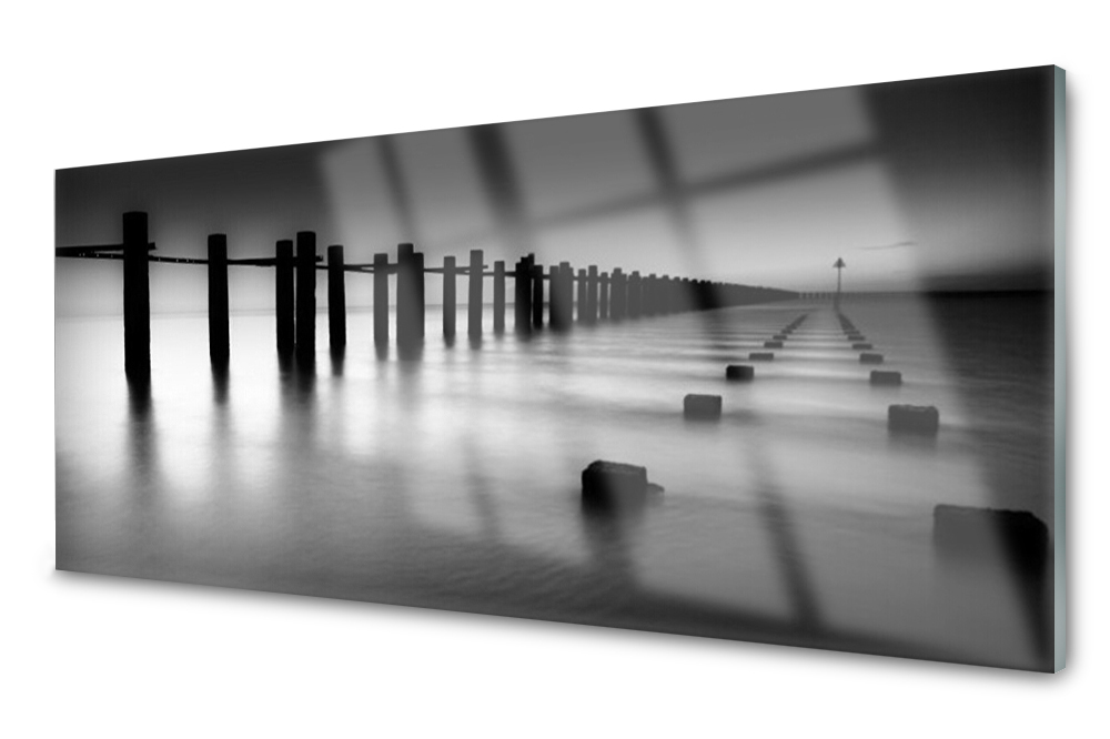 Sklenený panel do kuchyne Mlo 125x50