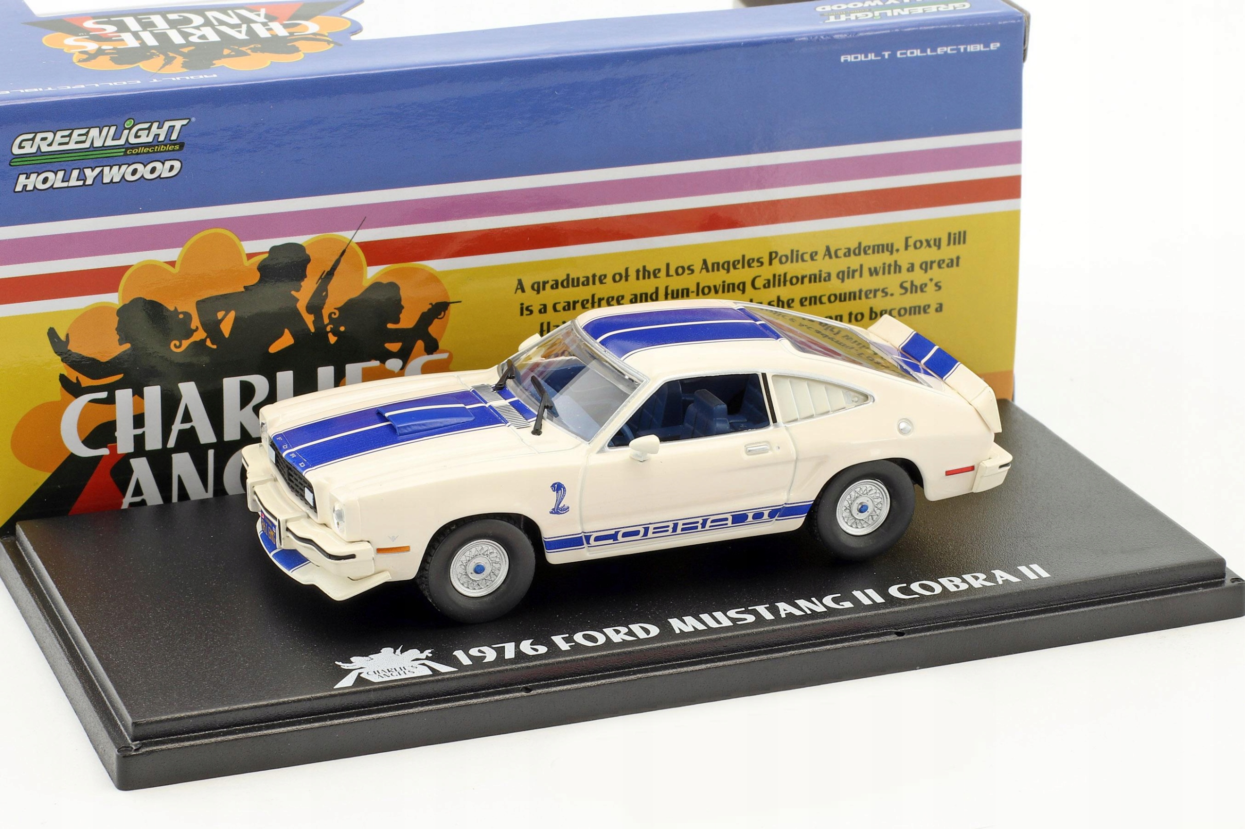 Greenlight Ford Mustang Cobra Charlie's Angels1:43