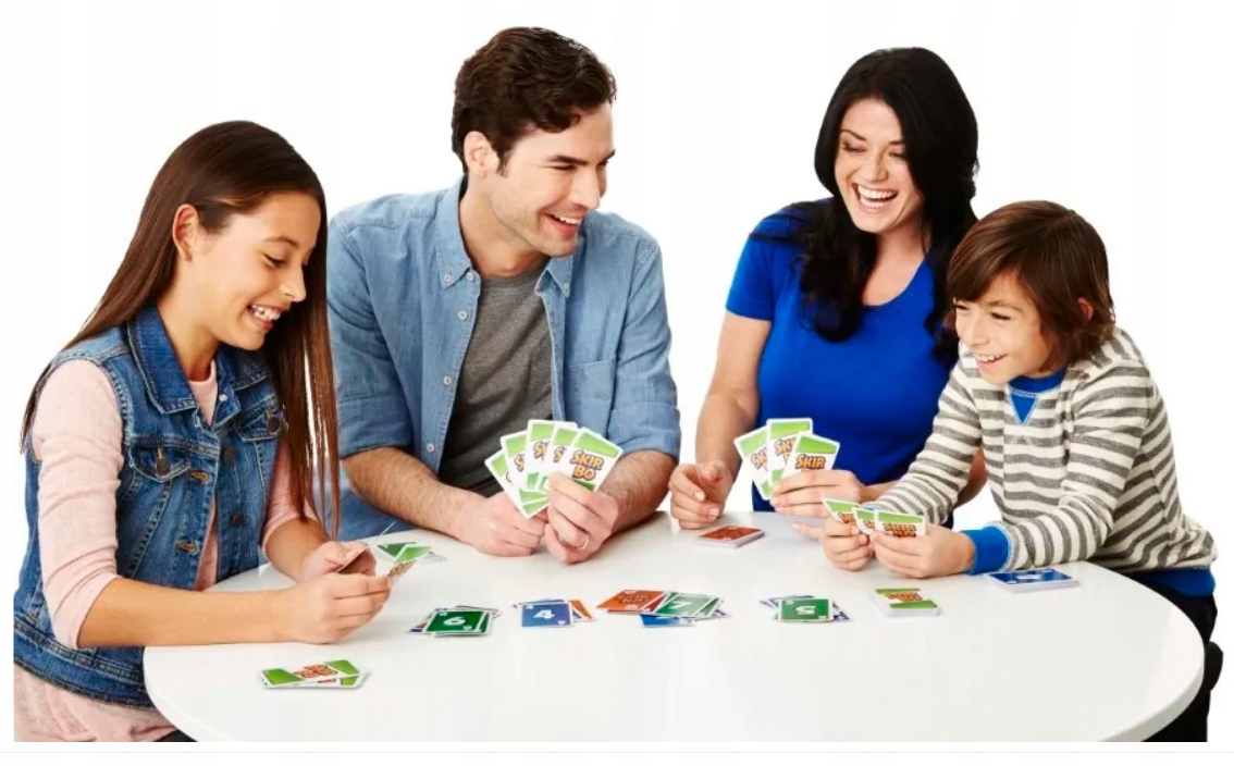 karty SKIP BO uno skipbo gra karciana typ jak remik 162 - GRA RODZINNA EAN (GTIN) 6902832124258
