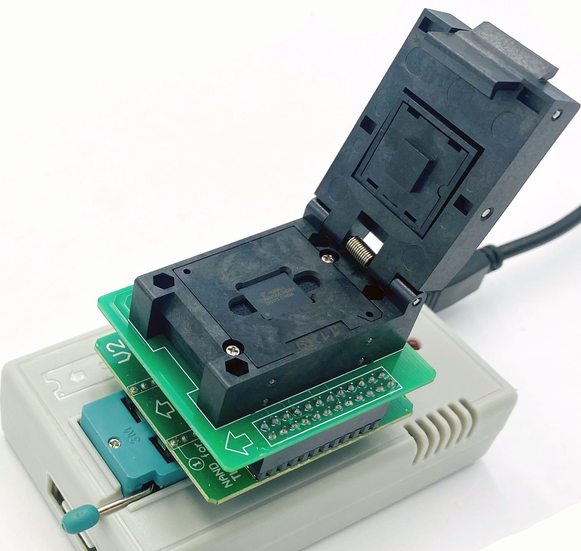 Adapter (Add-on) BGA63 ZIF NAND dla TL866II Plus Rodzaj programator pamięci
