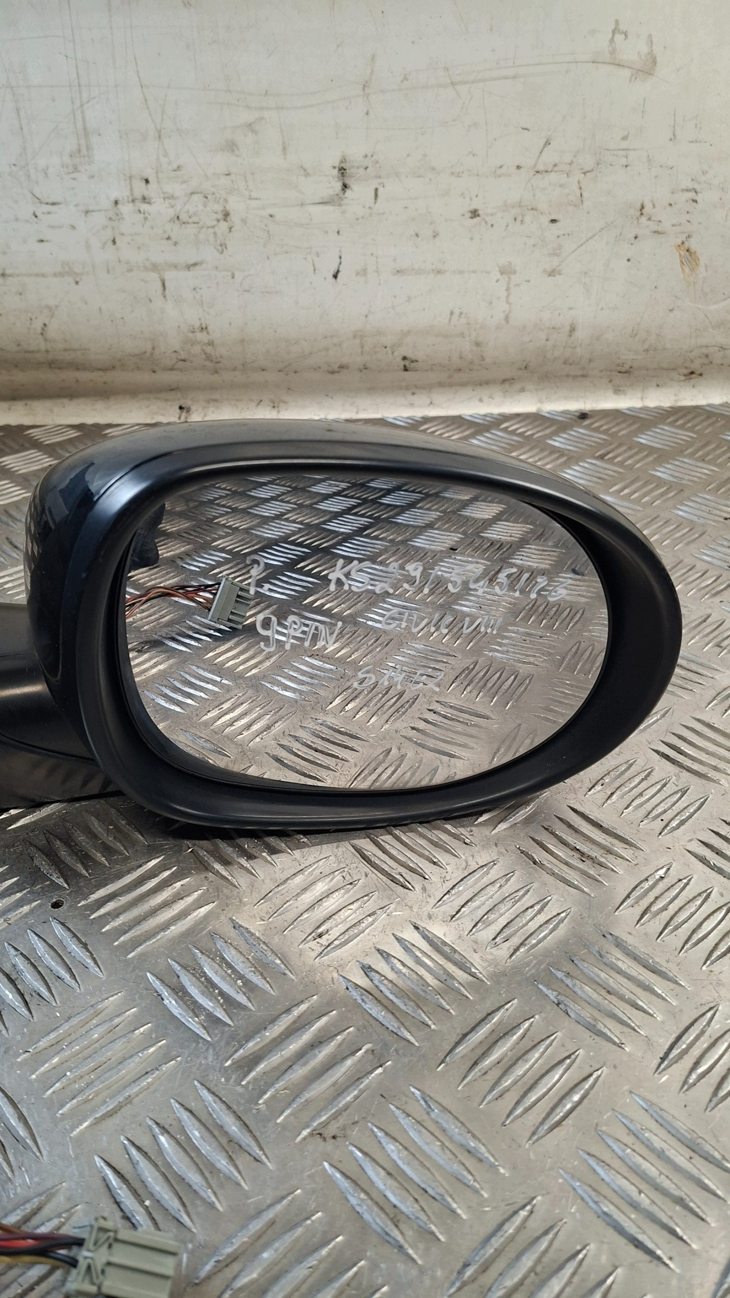 mirror right 9 PIN HONDA CIVIC VIII